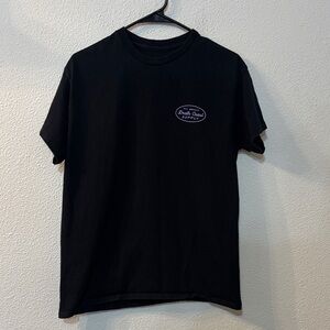 Death Coast Supply Black Graphic T-Shirt